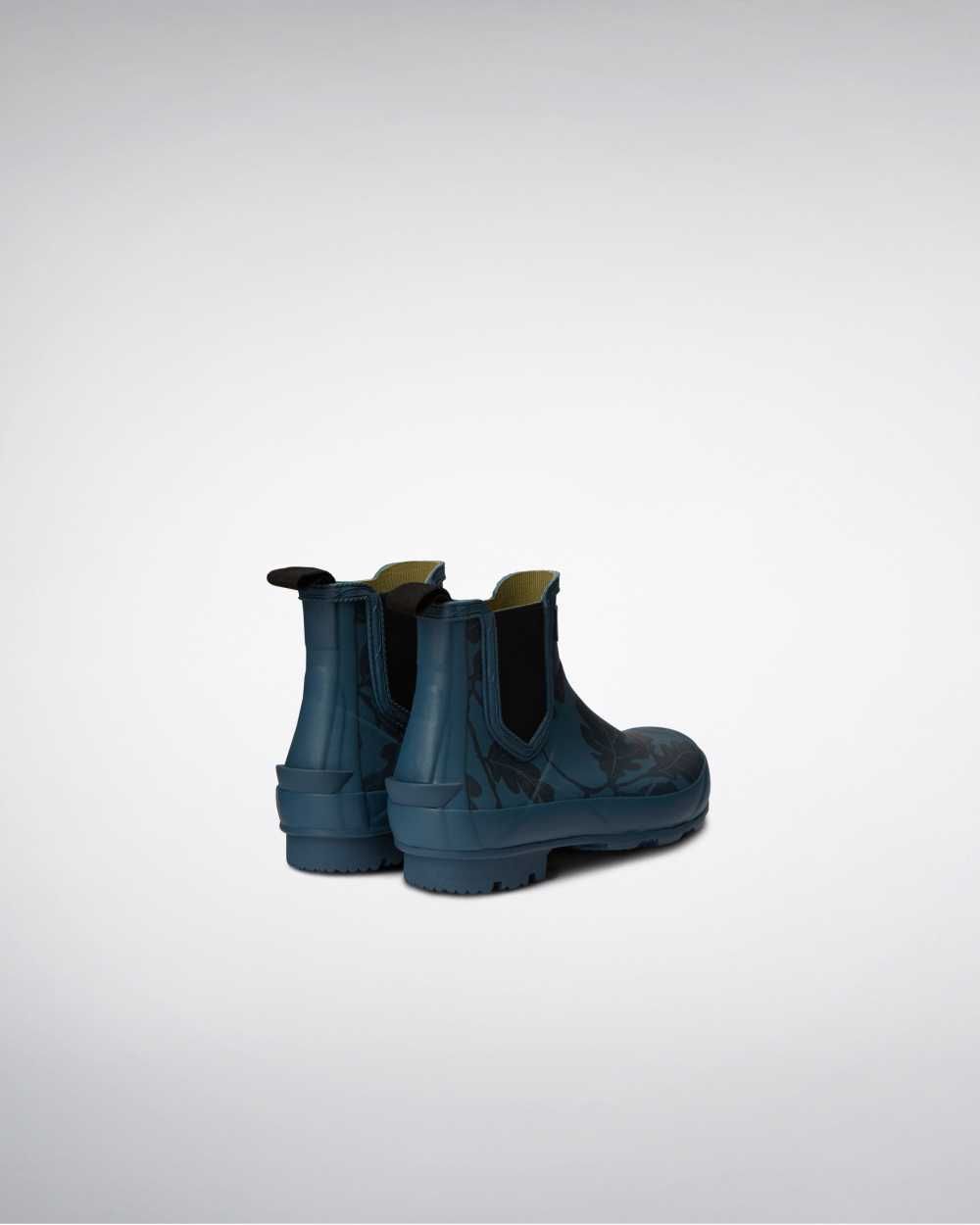 Hunter National Trust Norris Field Technical Women's Chelsea Boots NZ-45236R Blue